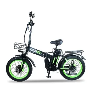 Электровелосипед Minako F10 Dual PRO, Салатовый - интернет-магазин надежной и качественной электроники UralElectronica г. Москва