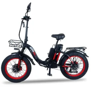 Электровелосипед Minako F11 Dual PRO, Красный - интернет-магазин надежной и качественной электроники UralElectronica г. Москва