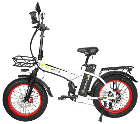 Электровелосипед Syccyba F10 White - интернет-магазин надежной и качественной электроники UralElectronica г. Москва