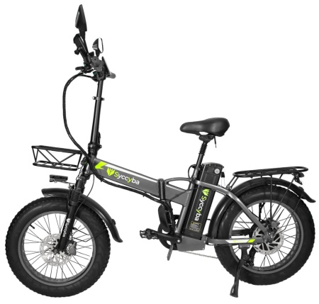 Электровелосипед Syccyba F10 Grey - интернет-магазин надежной и качественной электроники UralElectronica г. Москва