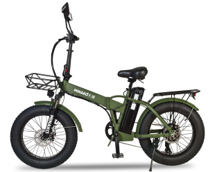 Электровелосипед Minako F.10 - Хаки - интернет-магазин надежной и качественной электроники UralElectronica г. Москва