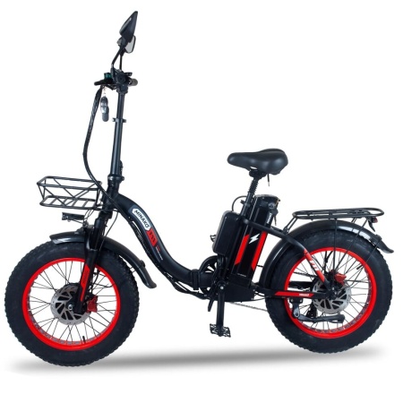 Электровелосипед Minako F11 Dual PRO, Красный - интернет-магазин надежной и качественной электроники UralElectronica г. Москва